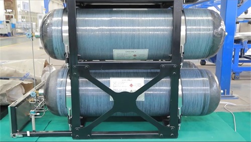 High Pressure Equipment Hydrogen Tank Type III IV CHG Cylinders for Vehicles