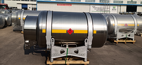 Storage Container Cryogenic Liquid Nitrogen Vehicle Tanks LNG Fuel Pressure Vessel Gas Cylinder