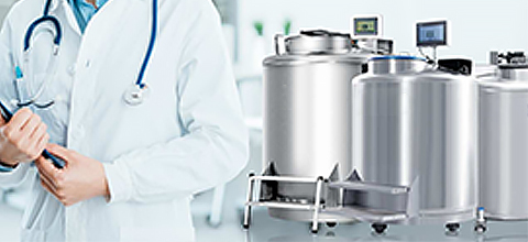 Cryogenic Liquid Nitrogen Storage System Biological Storage Tank