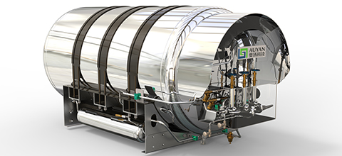 Camión cisterna de almacenamiento de vehículos Cilindros de gas Cilindro de hidrógeno de alta presión