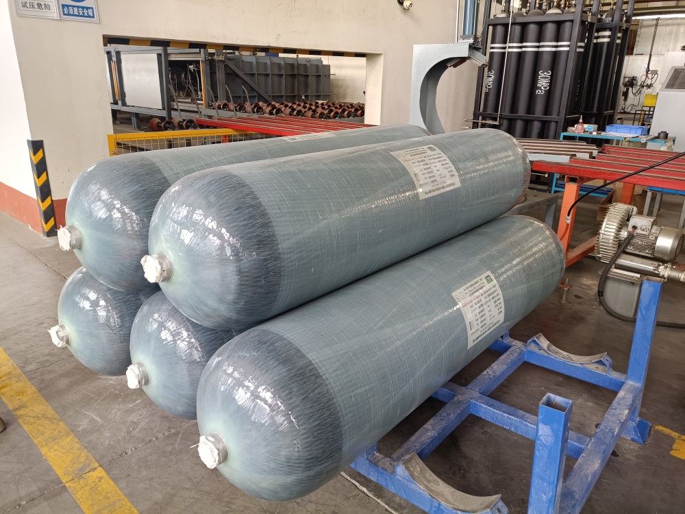 Vehicle Storage Tank Truck H2 Gas Cylinders High Pressure Hydrogen Cylinder