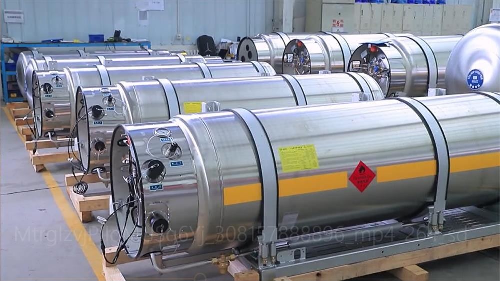Factory High Pressure Vessel Vehicles Natural Tank Gas LNG Storage Cylinder