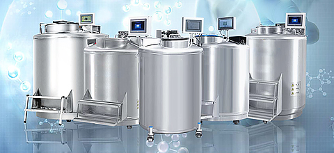 Cryogenic Liquid Nitrogen Storage System Biological Storage Tank