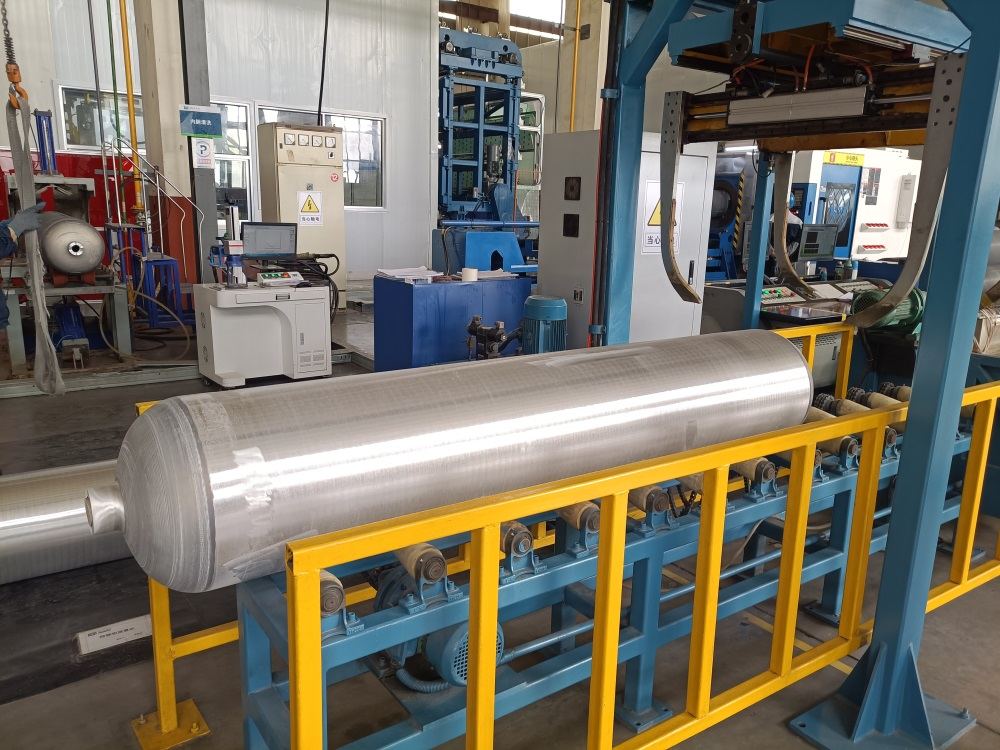 Vehicle Storage Tank Truck H2 Gas Cylinders High Pressure Hydrogen Cylinder