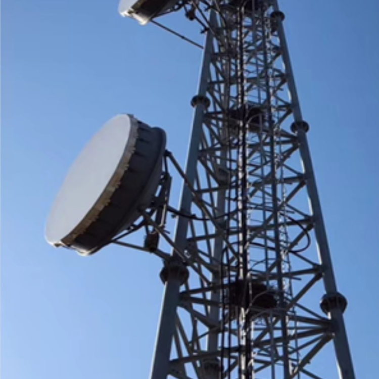 Green Power Transmission Tower Line Tubular Steel Structure Lattice Steel Pipe Pole Communication Tower